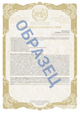Образец Приложение к СТО 01.064.00220722.2-2020 Нижние Серги Сертификат СТО 01.064.00220722.2-2020 